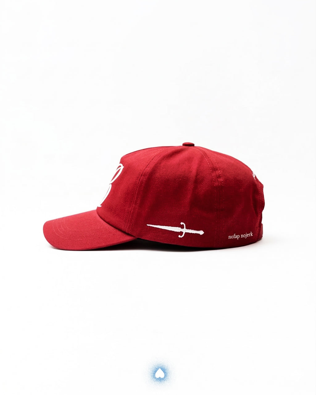 NoFap NoJerk Red "R" hat