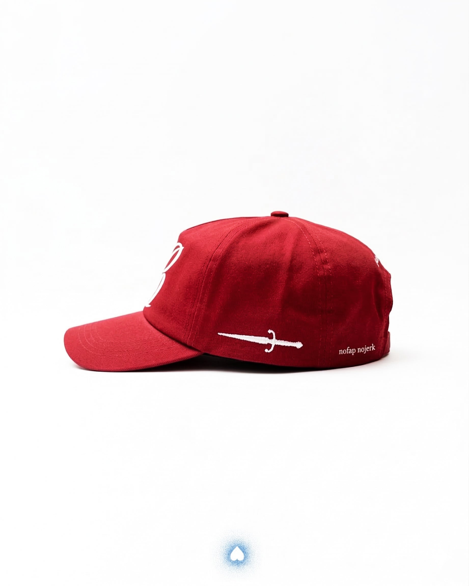 NoFap NoJerk Red "R" hat
