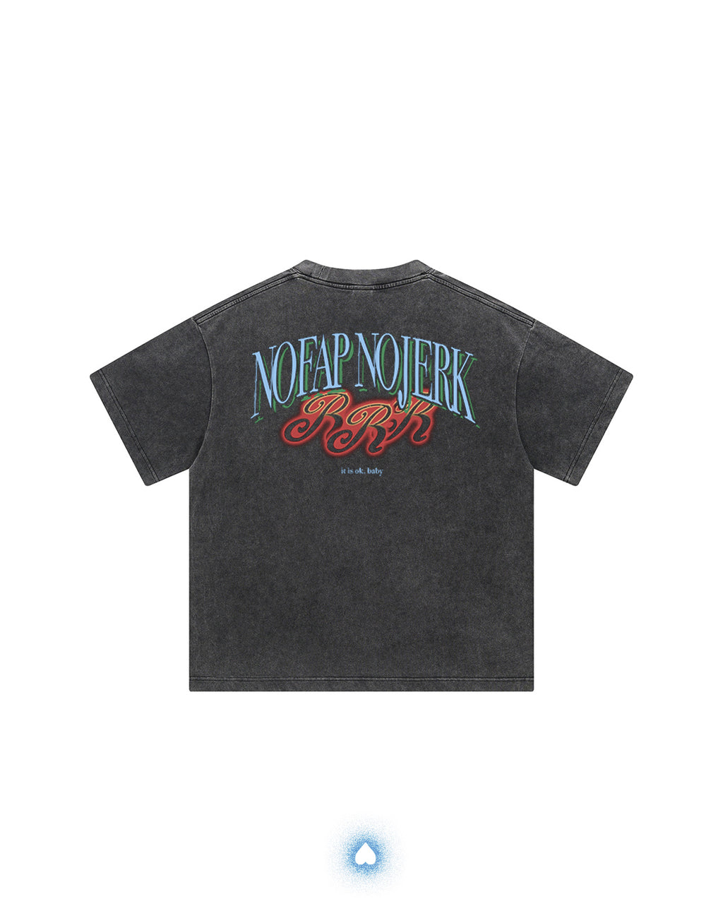 NoFap NoJerk Dark Grey RRR Tshirt