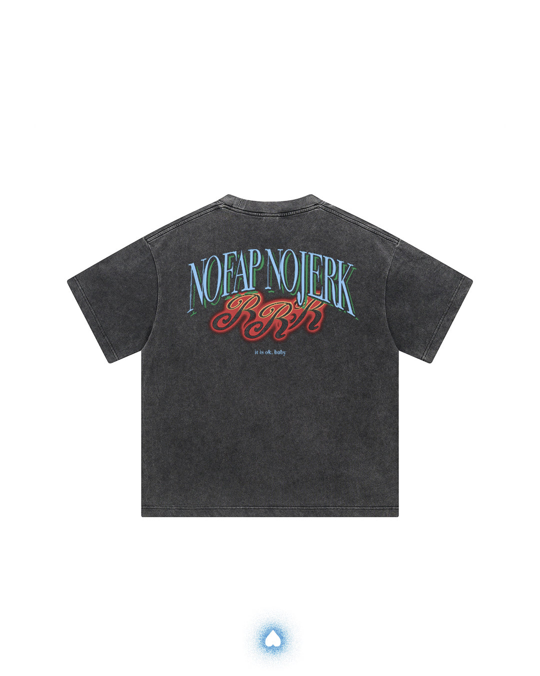 NoFap NoJerk Dark Grey RRR Tshirt